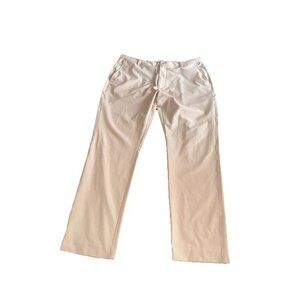 FootJoy Pants Mens 38x30 Beige Lightweight Performance Golf Chino Stretch Casual